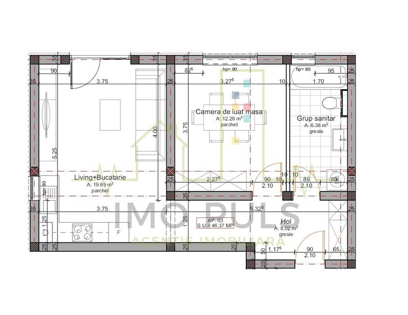 Calea Urseni, gradina proprie 28 mp, bloc nou, loc de parcare si TVA incluse in pret.